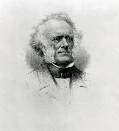 Sir Charles Lyell, 1875 (pistekaiverrus) tekijältä Charles Henry Jeens