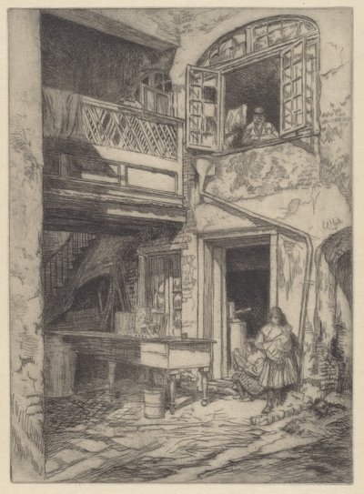 Vanha piha (New Orleans) tekijältä Charles Henry White