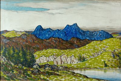 Langdale Pikes, 1917 tekijältä Charles John Holmes
