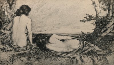 "Nymphs by the Sea", 1905 tekijältä Charles Holroyd