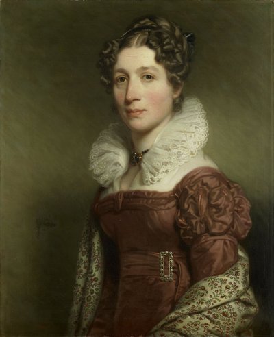 Jacoba Vetter, noin 1821-1825 (öljy kankaalle). tekijältä Charles Howard Hodges