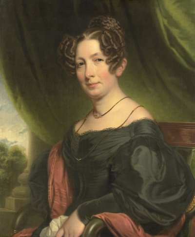 Maria Antoinette Charlotte Sanderson (1782-1859), Johan Fraserin vaimo. tekijältä Charles Howard Hodges