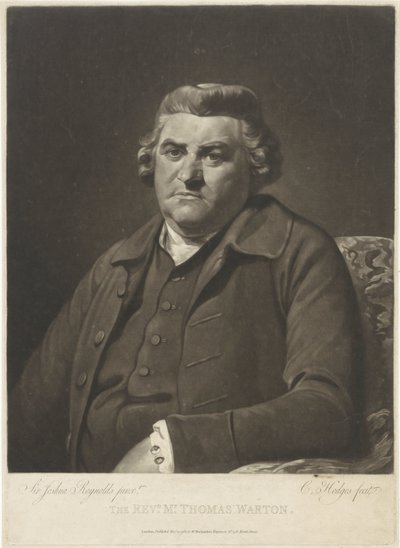 Thomas Wartonin muotokuva tekijältä Charles Howard Hodges