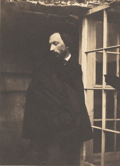 [Auguste Vacquerie at Marine Terrace], 1855. Tekijät: Charles Hugo, Auguste Vacquerie. tekijältä Charles Hugo, Auguste Vacquerie