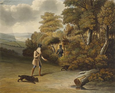 1. lokakuuta 1827 (käsinvärinen akvatinta) tekijältä Charles Hunt