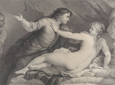 Tarquin i Lucrècia, 1752. finlandès tekijältä Charles Hutin