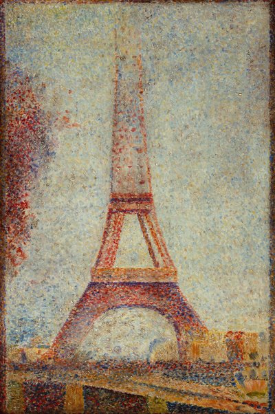 Eiffel-torni (öljyä aluksella) tekijältä Charles J. Palmie