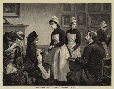 Vastaanottopäivä Foundling Hospitalissa tekijältä Charles J. Staniland