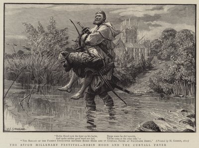 Ripon Millenary Festival, Robin Hood ja Curtall Fryer tekijältä Charles J. Staniland