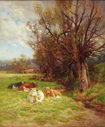 Nautakarjan laiduntaminen tekijältä Charles James Adams