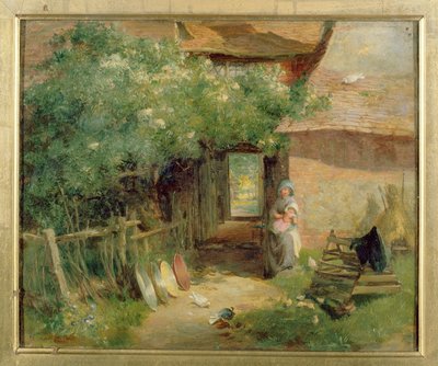 Mökin puutarha tekijältä Charles James Lewis