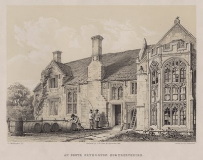 South Pethertonissa, Somersetshiressä (väri litho) tekijältä Charles James Richardson