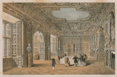 Kullattu huone, Holland House tekijältä Charles James Richardson