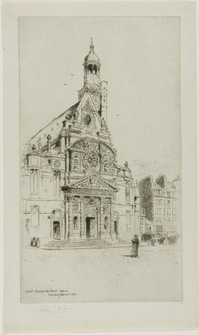 St. Etienne du Mont, Pariisi tekijältä Charles John Watson
