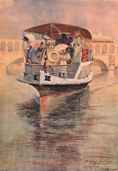 Bateau-Parisien Point du Jourissa, 1915 tekijältä Charles Jouas