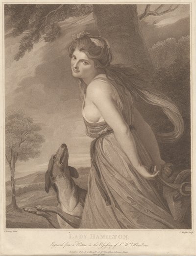 Lady Hamilton Bacchantena tekijältä Charles Knight