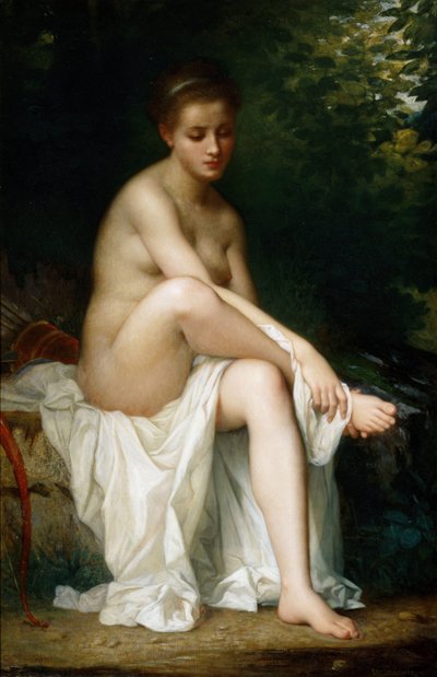 Nymfi Ismene, 1878 tekijältä Charles Landelle