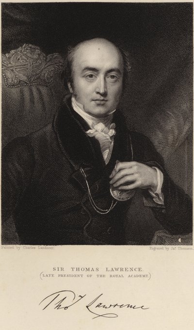 Sir Thomas Lawrence tekijältä Charles Landseer