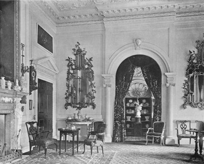 Chippendale Mirrors - Valkoinen salonki tekijältä Charles Latham