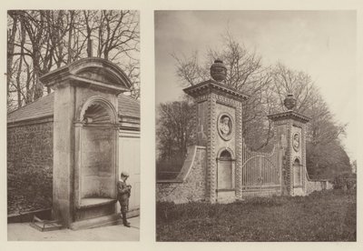 Coleshill, Berkshire, alkovi, portti takasisäänkäynnissä tekijältä Charles Latham
