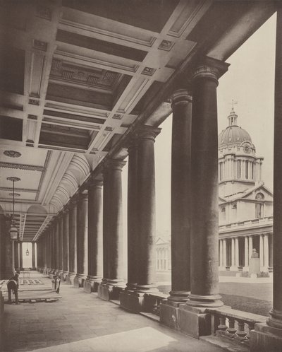 Greenwich Hospital, Colonnade tekijältä Charles Latham