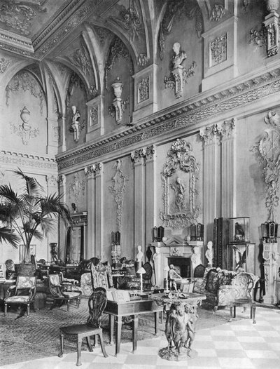 Ragley Hall: Suuri sali, North Side tekijältä Charles Latham
