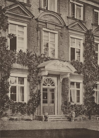 Tyttenhanger, Herts, Sisäänkäynti, Puutarhan etuosa tekijältä Charles Latham