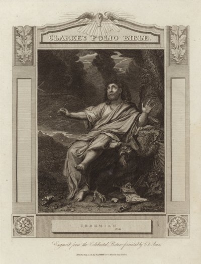 Jeremiah tekijältä Charles Le Brun