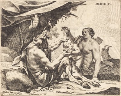 Meridiat (keskipäivä) tekijältä Charles Le Brun