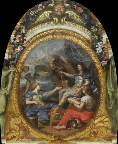 Järjestys palautettu kuningaskunnan talouteen, 1662 tekijältä Charles Le Brun