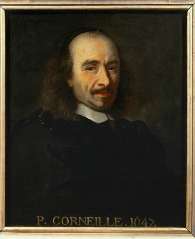 Runoilija Pierre Corneille ... (maalaus kankaalle) tekijältä Charles Le Brun
