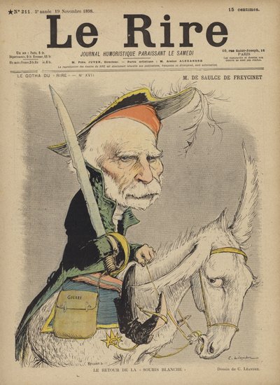 Saulce De Freycinet, kuvitus Le Rirelle tekijältä Charles Leandre