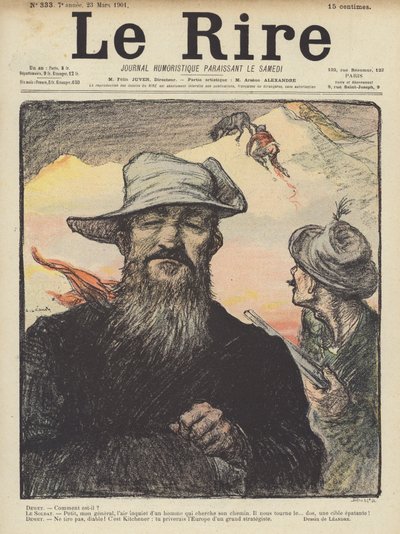 Kuvitus Le Rirelle tekijältä Charles Leandre