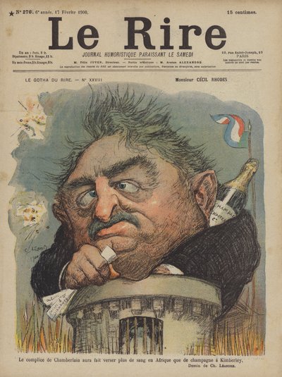 Kuvitus Le Rirelle tekijältä Charles Leandre
