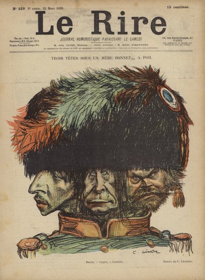 Kuvitus Le Rirelle tekijältä Charles Leandre