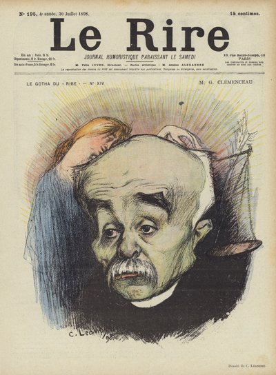 Kuvitus Le Rirelle tekijältä Charles Leandre