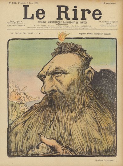 Kuvitus Le Rirelle tekijältä Charles Leandre
