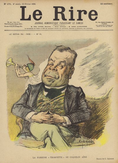 Kuvitus Le Rirelle tekijältä Charles Leandre
