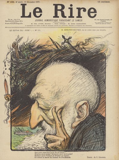 Kuvitus Le Rirelle tekijältä Charles Leandre