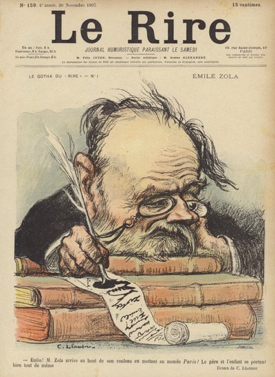 Kuvitus Le Rirelle tekijältä Charles Leandre