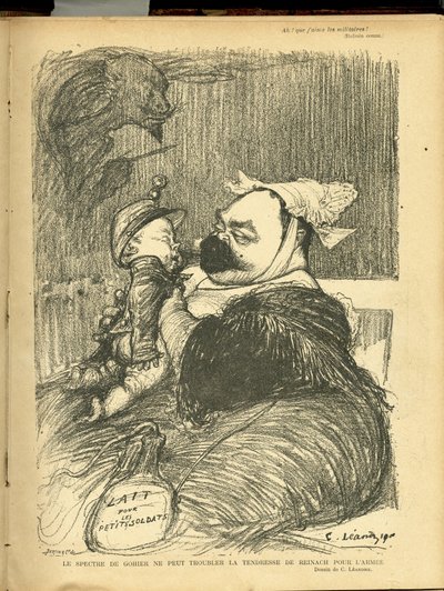 Kuvitus Charles Leandresta (1862-1934) Readingissa tekijältä Charles Leandre