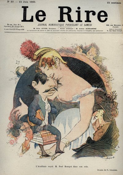 Paul Bourget (1852-1935) ranskalainen kirjailija - L
