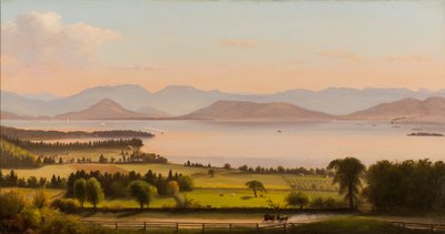 Adirondack Mountains, Burlington Bay Over Willard St. tekijältä Charles Louis Heyde