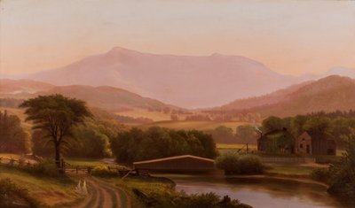 Mount Mansfield, Vermont, 1850-1890 tekijältä Charles Louis Heyde
