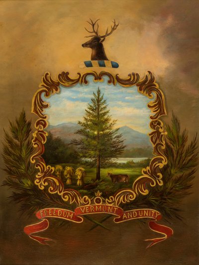 Vermonttilainen sinetti tekijältä Charles Louis Heyde