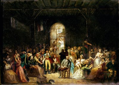 The Call for the Last Victims of the Terror, 7-9 Thermidor, vuosi 2 (25.-27.7.1794) n. 1850 (katso myös 127502 & 3 & 50501) tekijältä Charles Louis Lucien Muller