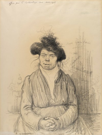 Talonpoikaisnainen tekijältä Charles Lucien Leandre