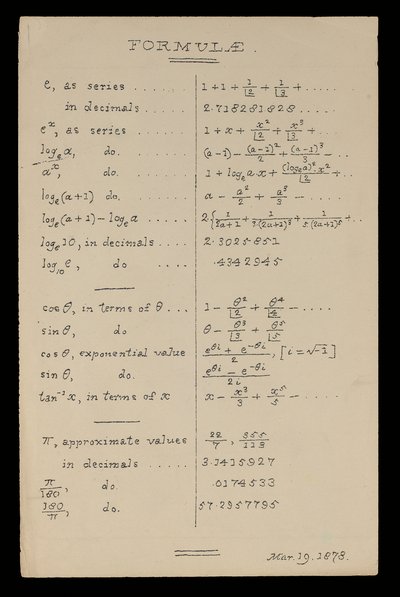 Kaavat, Oxford tekijältä Charles Lutwidge Dodgson