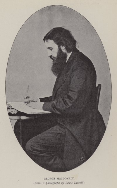 George Macdonald (m/w kuva) tekijältä Charles Lutwidge Dodgson