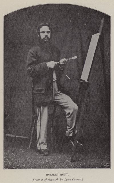 Holman Hunt (m/w kuva) tekijältä Charles Lutwidge Dodgson